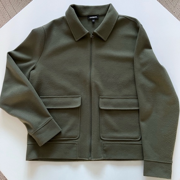 **SOLD* EXPRESS Men’s Zip Up Jacket - Picture 1 of 5